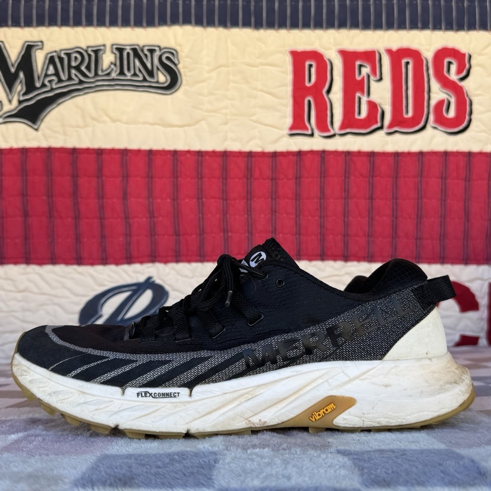 Size‎ 12 - Merrell Mens J067131 Black Flex Connect Vibram Sole Shoes